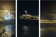 Chocó un buque con 72 mil toneladas de soja a la salida de Puerto Quequén