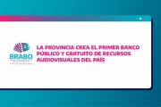 Crean el primer banco público y gratuito de recursos audiovisuales del país