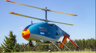 RUAS-160: el helicóptero no tripulado de INVAP que tendrá la Armada Argentina