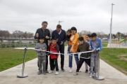 Quilmes tiene un nuevo espacio gratuito y frente al río: inauguraron el Parque de la Ribera
