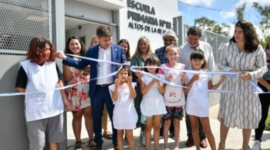 Kicillof inauguró la Escuela Primaria N° 83 de Moreno
