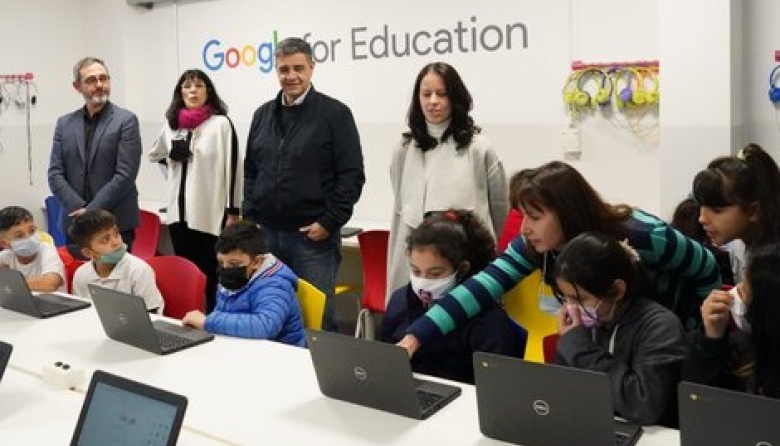 La primera escuela pública Google Reference de Argentina está en Vicente López