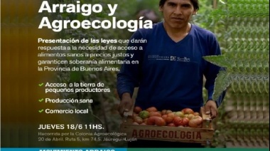 Presentan proyectos para garantizar el arraigo de productores y promover la agroecología