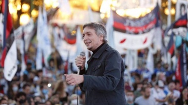 Máximo Kirchner: "En el pueblo está la fortaleza y en su gente está la información del futuro"