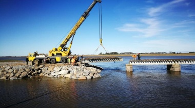 Con una millonaria inversión se reconstruirán puentes en cinco distritos bonaerenses