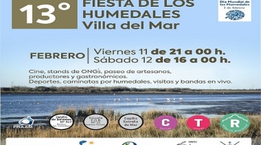 Villa del Mar realizará la nueva edición de la Fiesta de los Humedales