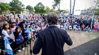 El Gobernador inauguró en Mar del Tuyú el jardín de infantes número 100 desde diciembre de 2019.