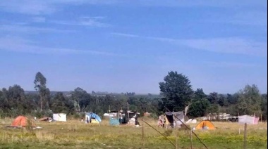 Ocupan ilegalmente terrenos en Tandil en zona de La Movediza