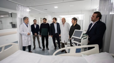 Inauguran salas de terapia intensiva e intermedia en el Hospital Eva Perón de San Martín