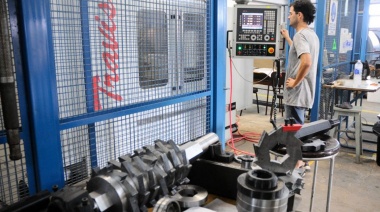 La UTN de La Plata diseña la primera trituradora nacional de neumáticos