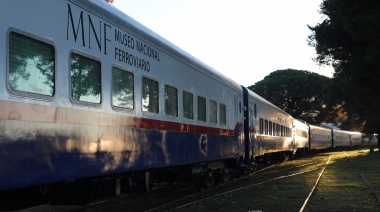 Un tren museo itinerante comienza a circular por el territorio bonaerense