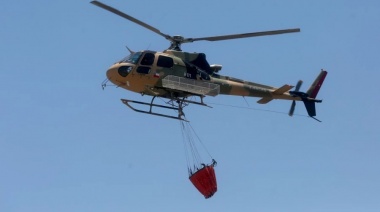La provincia de Buenos Aires sumó tres nuevos helicópteros para combatir los incendios