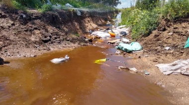 Detectan "contaminación directa" en un arroyo de Olavarría