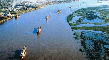 Marcha por la soberanía del río Paraná y en defensa del Canal Magdalena