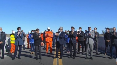 Se inauguró la obra de la autopista entre Junín y Chacabuco