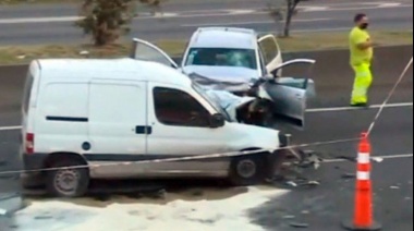 Imprudencia al volante: iba en contramano por la Autopista causo un choque y hubo dos muertos