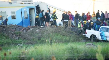 Descarriló un tren a 15 kilómetros de Olavarría con un saldo de 20 heridos