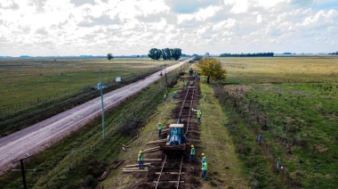Trenes Argentinos avanza con obras para la vuelta del servicio a Tandil