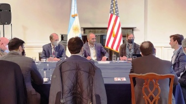 Guzmán se reunió en Nueva York con representantes de fondos de inversión