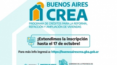 Extienden la inscripción para el programa de créditos Buenos Aires CREA