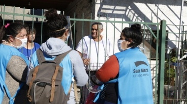 El operativo DETeCTAr llegó a los barrios de San Martín para buscar casos de COVID-19