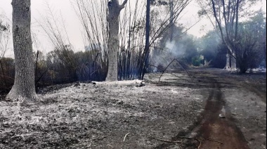 En Pilar, los bomberos advierten que no dan abasto con los incendios forestales