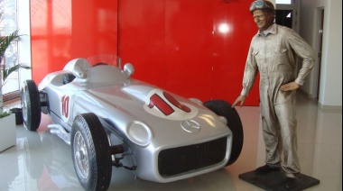 Trasladarán los restos de Juan Manuel Fangio al Museo del Automovilismo
