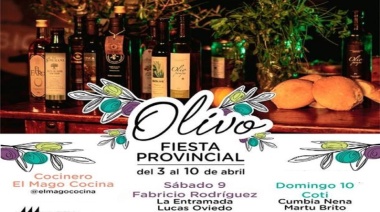 Todo listo en Coronel Dorrego para celebrar la 13° Fiesta Provincial del Olivo
