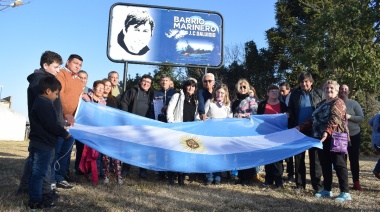 El barrio donde vive un sobreviviente de Malvinas, ahora lleva su nombre