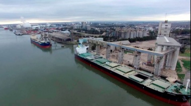 Las exportaciones de cereales y oleaginosas desde puerto Bahía Blanca, crecieron 36,9%