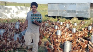 Crece en Tandil la tendencia de producir huevos de gallinas libres de jaula