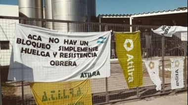 La empresa Lácteos Vidal despidió a 29 trabajadores que mantenían un bloqueo en la planta