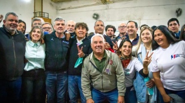 Con fuerte mensaje de Juanchi Zabaleta a la unidad, la militancia celebró el 1° de mayo en Junín