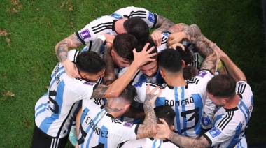 El Presidente celebró el triunfo argentino y agradeció a la "pasión y el compromiso" del equipo