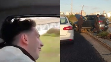Impactante video desde el interior de un auto que choca, conducido por un joven alcoholizado (Ampliación)