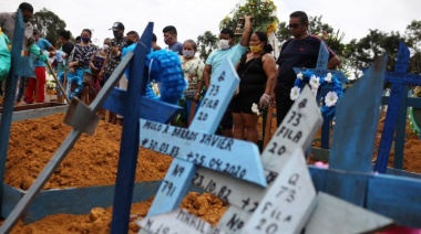 El “resfriadito” de Bolsonaro registra la mayor cantidad de muertos en un día