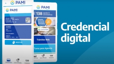 PAMI reemplaza la credencial plástica por una nueva aplicación digital