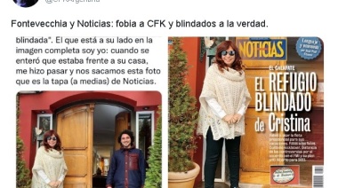 Cristina Kirchner desacreditó una publicación de la revista Noticias
