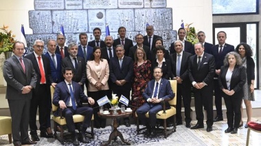 Comitiva argentina de Ministros y Gobernadores fue recibida por el presidente de Israel