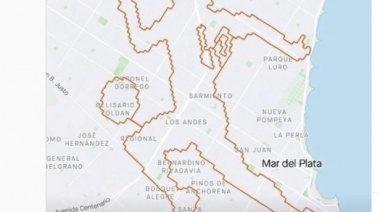 Un marplatense hizo 63 kilómetros en bicicleta y recreó una imagen de Maradona