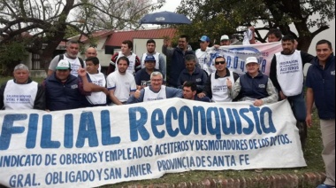 Apoyo de trabajadores de Vicentín a la intervención y malestar con dirigentes políticos locales