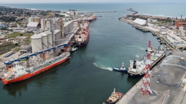 Puerto de Quequén exportó más de 2,4 millones de granos en lo que va de este año