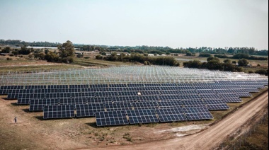 Avanza la construcción de un parque solar municipal en el distrito de Escobar